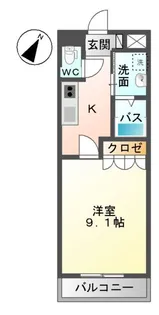 メゾン・ド・R【2階】の間取り