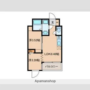 THE GRAND WIN【3階】の間取り