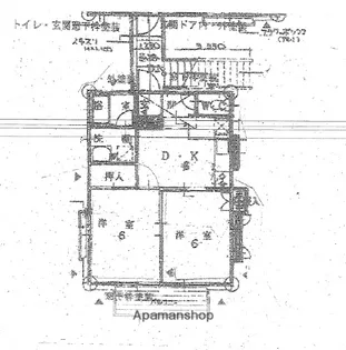 髙松アパート【2階】の間取り