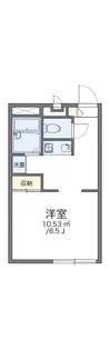 レオパレス松原【1階】の間取り