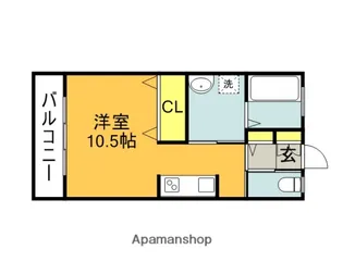 PIECE WOOD【1階】の間取り