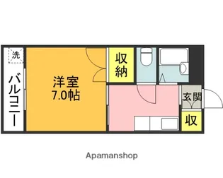 ヴィーナスⅠ【B11号室】の間取り