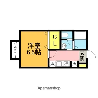 グリーンコーポ【2階】の間取り
