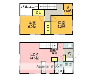 NEW LIFE STORK17【1階】の間取り