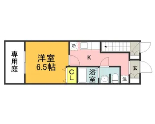 グレイスハイツ【A102号室】の間取り