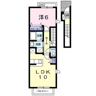 グリーンヒル【2階】の間取り