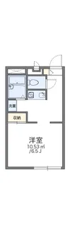 レオパレスマタドール【105号室】の間取り