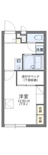 レオパレス青葉【211号室】の間取り