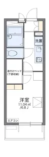 レオパレスサラバンド【304号室】の間取り