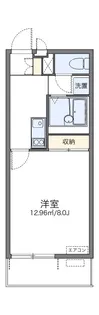 レオネクストサンライズ小熊野【101号室】の間取り
