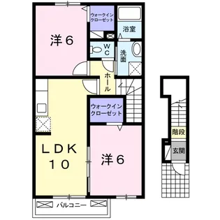 EVANSⅠ【2階】の間取り