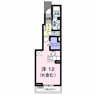 メゾン・コンソリージ【1階】の間取り