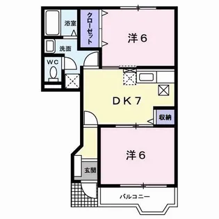 パーク・メゾンM・A【1階】の間取り