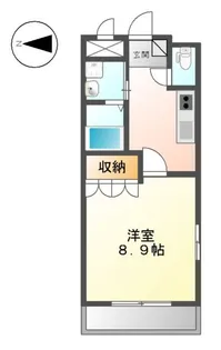 Marusan&Sunrise【201号室】の間取り