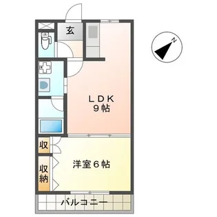 ローズ・フェアリーⅡ【305号室】の間取り