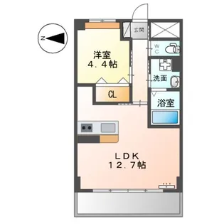 QUEEN’S GARDEN【00302号室】の間取り