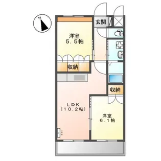 Maple Garden【1階】の間取り