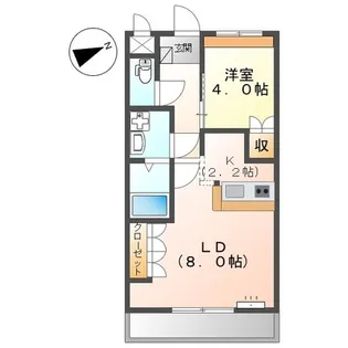 グリーン・キャッスル【2階】の間取り
