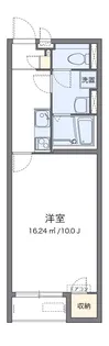 クレイノ行事【208号室】の間取り