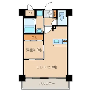 門司ポロニア【5階】の間取り