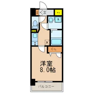 グランハイアット【8階】の間取り