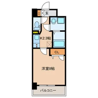 グランハイアット【4階】の間取り