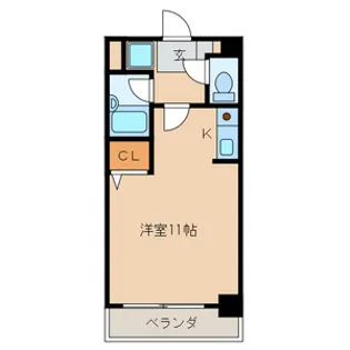 アクセス砂津【7階】の間取り