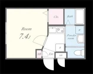 木田ビル【3階】の間取り
