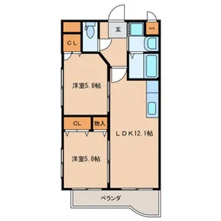 小芝ビル【3階】の間取り