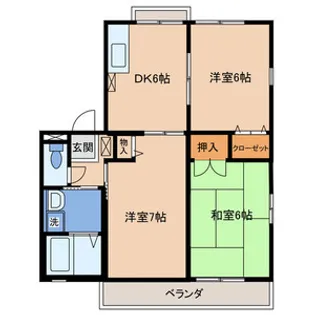 エスポワール【2階】の間取り