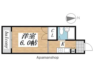 ロイヤルステイ【304号室】の間取り