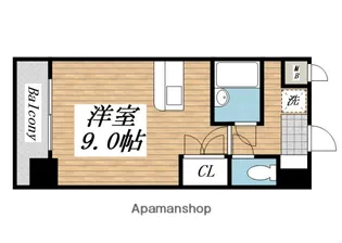 プレアール北方【502号室】の間取り