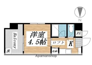 プレアール戸畑駅東Ⅱ【502号室】の間取り