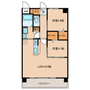 LAND AXIS【1階】の間取り