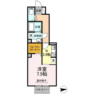 エスペランサ今町【1階】の間取り