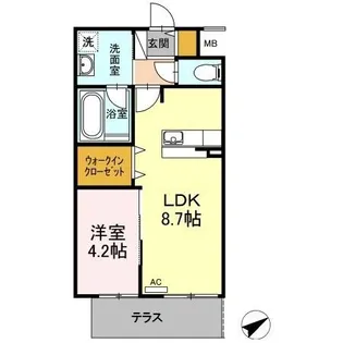 四季荘【1階】の間取り
