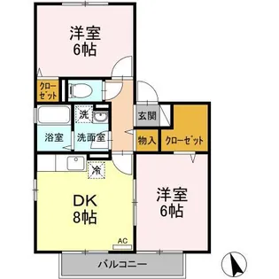 パインテール【2階】の間取り