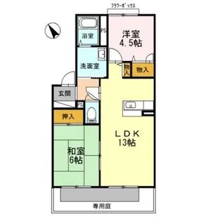 タイムⅢ【1階】の間取り