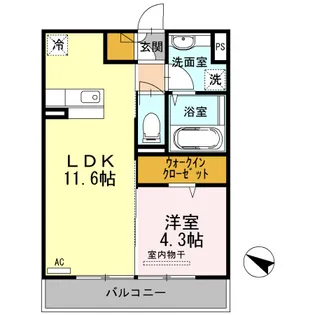 River Promenade【2階】の間取り