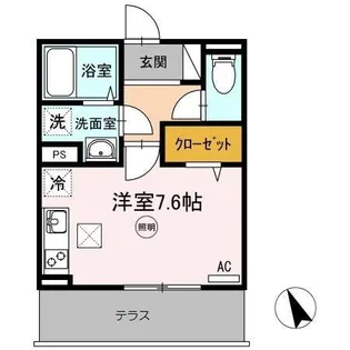 M・K・K北方【1階】の間取り