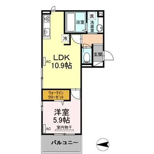 Cherish Will【3階】の間取り