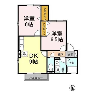 エボリューション【2階】の間取り