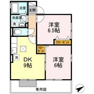 エボリューション【1階】の間取り