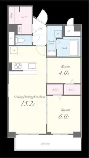 MYS CASETTA KOKURA(ミースカセッタ小倉)【0101号室】の間取り