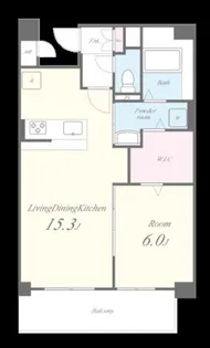 MYS CASETTA KOKURA(ミースカセッタ小倉)【0804号室】の間取り