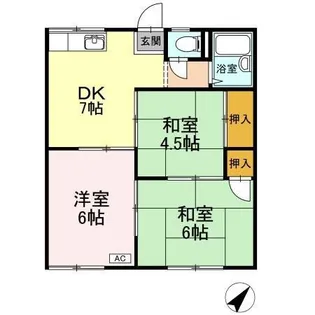 エトウィール苅田【2階】の間取り