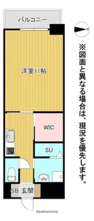 Brelia MIHAGINO 【3階】の間取り