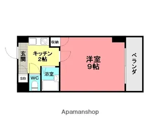 メゾン・ド・カリス【3階】の間取り