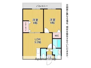 LEONE黒崎南【105号室】の間取り