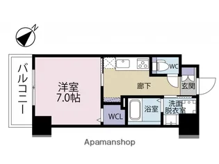 FLATS別院【2階】の間取り